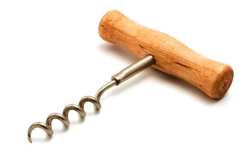 Basic corkscrew Stock Photos