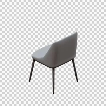 Basic Dining Chair 02 Stock Illustration