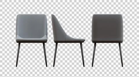 Basic Dining Chair 03 Stock Illustration