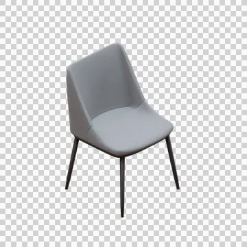 Basic Dining Chair Stock Illustration