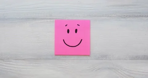 Basic emotions are joy, sadness, anger, fear or surprise Video stock 226916793