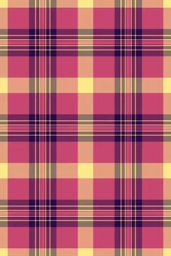 Basic fabric pattern vector, punk textile background check. Amazing seamles.. Stock Illustration