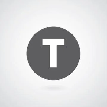 Basic font Stock Illustration