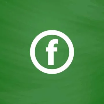 Basic font for letter F Ilustración de archivo