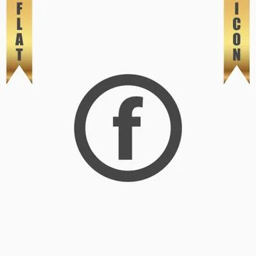 Basic font for letter F Stock Illustration