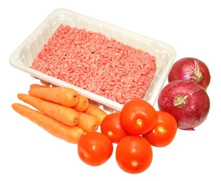 Basic Food Groceries Foto stock