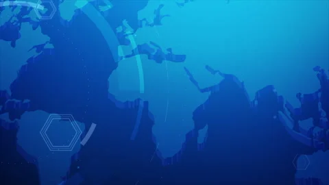 Basic Geometry abstract background Stock Footage 299172521