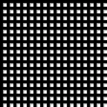 Basic grid, mesh pattern with shadow. Seamlessly repeatable pattern Stock Illustration