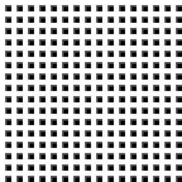 Basic grid, mesh pattern with shadow. Seamlessly repeatable pattern Stock Illustration