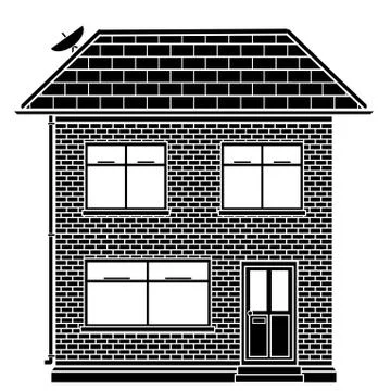 Basic house Stock Illustration