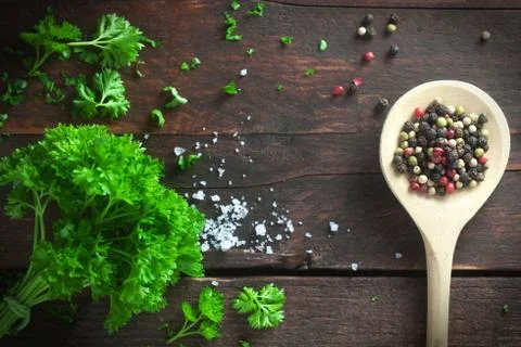 Basic Ingredients Foto stock