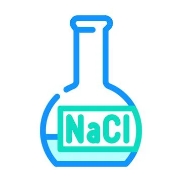 Basic inorganics color icon vector illustration イラスト素材