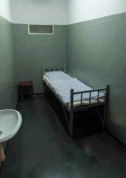 Basic Jail Cell Stock-Fotos