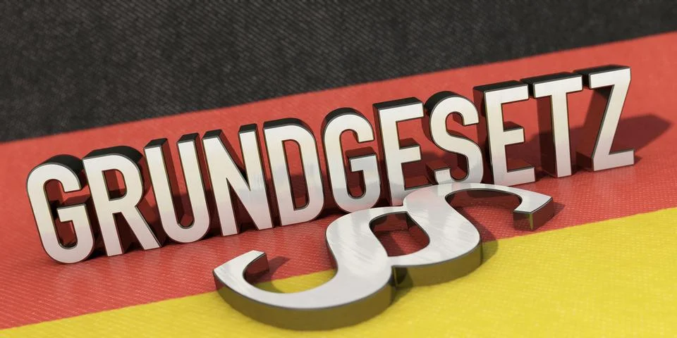 Basic Law in Germany イラスト素材