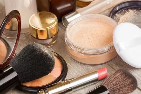 Basic make-up Stock Photos