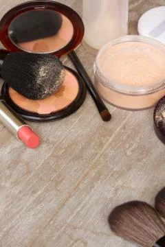 Basic make-up 写真素材