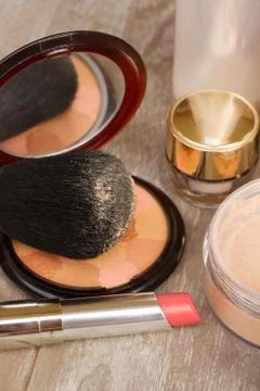 Basic make-up Stock Photos