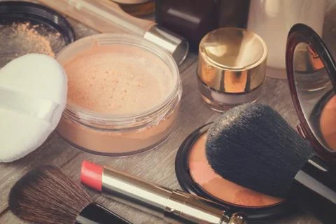 Basic make up 写真素材