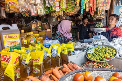 Basic necessities for residents are sufficiently available Foto stock