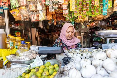 Basic necessities for residents are sufficiently available Foto stock
