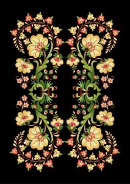 The basic pattern Stock Illustration