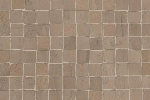 Basic pattern tiles wall in grey color close up background. Stock Photos