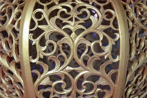 Basic patterns of Kanok pattern, simplicity of Thai architecture. Basic pa... Stock Photos