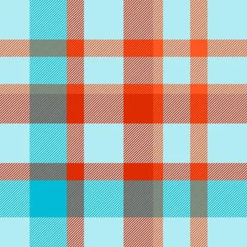 Basic plaid background texture, grunge textile tartan fabric. Silky pattern.. Stock Illustration