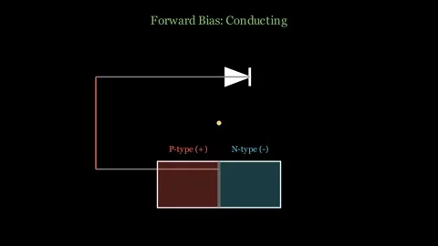 Basic principles of diodes Stock Footage 333892688