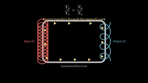 Basic principles of transformers Stock Footage 333892695