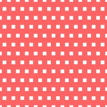 Basic repeatable white plus one color pattern. Simple geometric pattern for b Stock Illustration