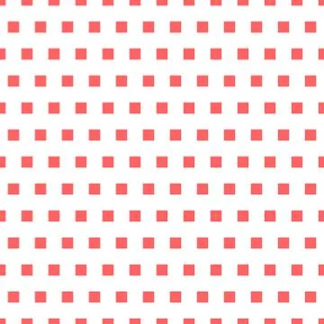 Basic repeatable white plus one color pattern. Simple geometric pattern for b Stock Illustration