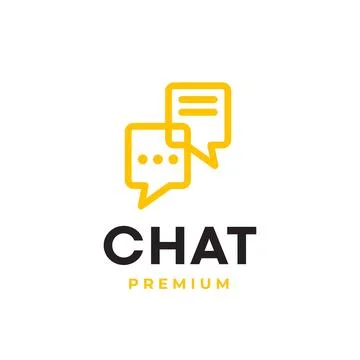 Basic RGBchat bubble logo vector icon illustration Stock Illustration