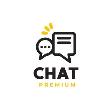 Basic RGBchat bubble logo vector icon illustration Stockillustratie