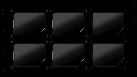 Basic shape technology abstract background Video stock 290495674