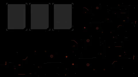 Basic shape technology abstract background Stock Footage 295362069