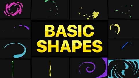 Basic Shapes | After Effects Stock After Effects