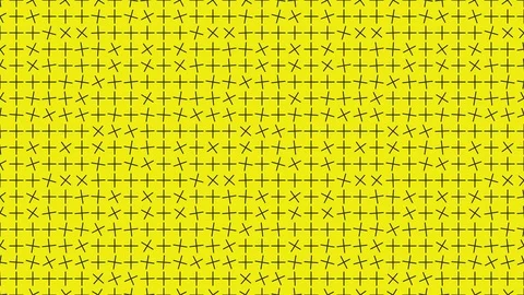 Basic shapes rotating black crosses animated background Stock Footage 119940168