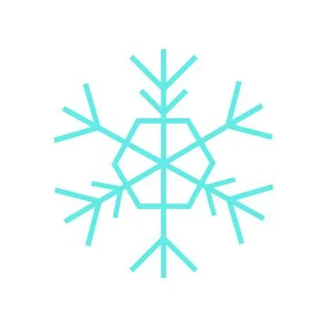 Basic Snowflake Illustration