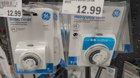 Basic Timer Product Retailer Craft White 動画素材 219496645