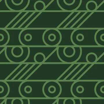 Basic wheel mechanism seamless pattern Stock Illustration