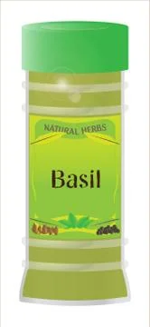 Basil Stock Illustration