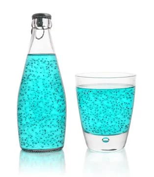 Basil Seed Drink Stock Photos