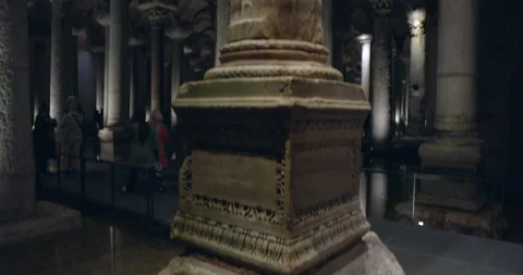 Basilica Cistern Istanbul 스톡 동영상 216840622