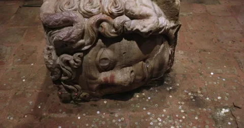 Basilica Cistern Istanbul 스톡 동영상 216844201