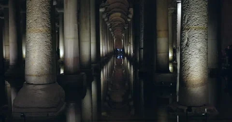 Basilica Cistern Istanbul 스톡 동영상 216850918