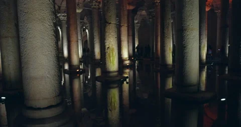 Basilica Cistern Istanbul 스톡 동영상 216857895