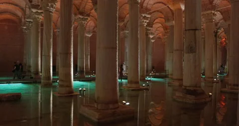 Basilica Cistern Istanbul 스톡 동영상 216862560