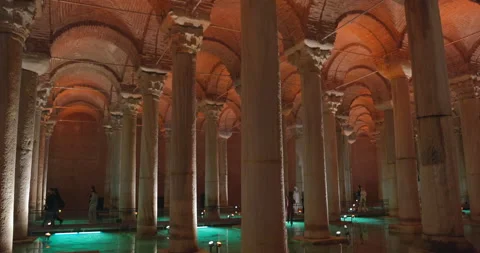 Basilica Cistern Istanbul 스톡 동영상 216862600