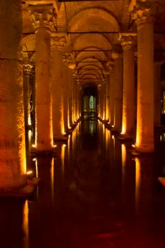 Basilica Cistern Stock Photos